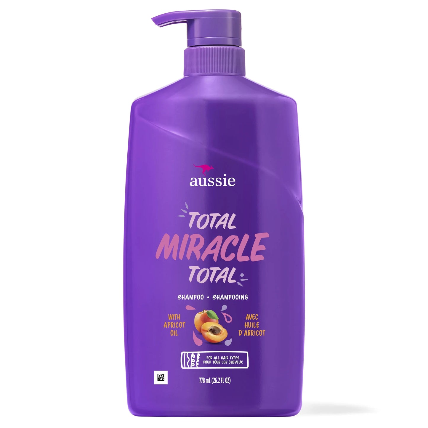 Total Miracle Shampoo, Paraben-Free Formula for All Hair Types, 26.2 Fl Oz