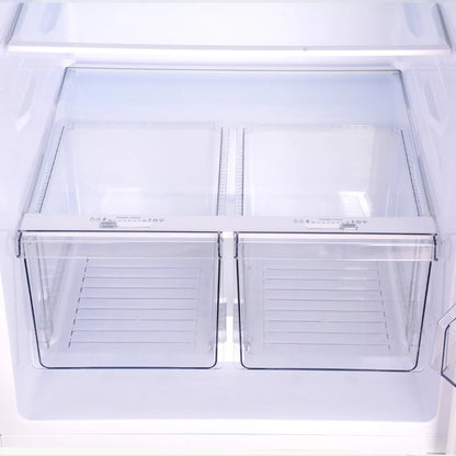 33-Inch 20.4 Cu. Ft. ENERGY STAR® Standard Refrigerator/Freezer with Icemaker in Stainless Steel