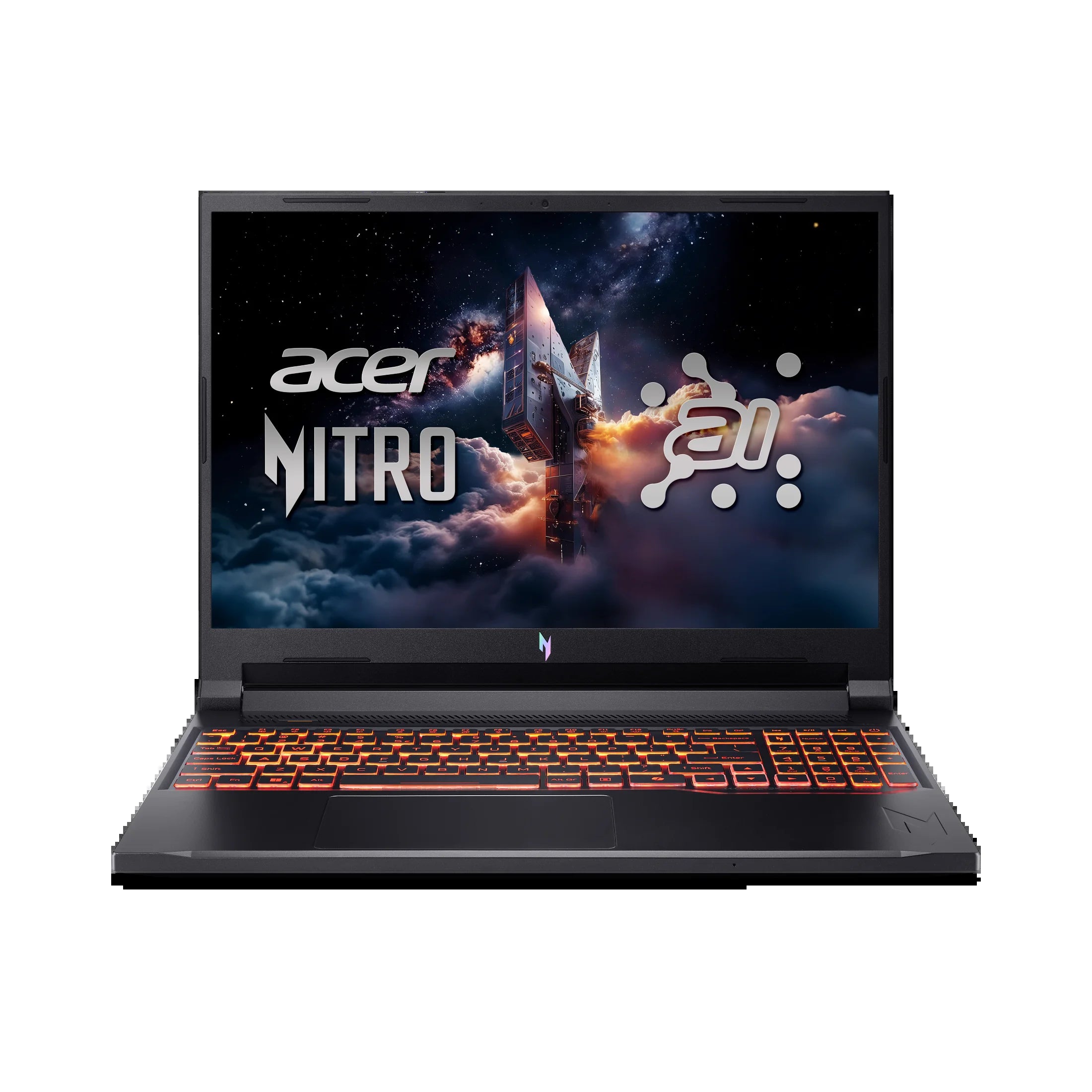 Nitro V 16 AI WUXGA (1920 X 1200) IPS 180Hz Gaming Laptop AI PC, AMD Ryzen 5 240 Processor, NVIDIA® Geforce RTX™ 5050 8GB GDDR7 VRAM, 16GB RAM, 512GB SSD, Obsidian Black