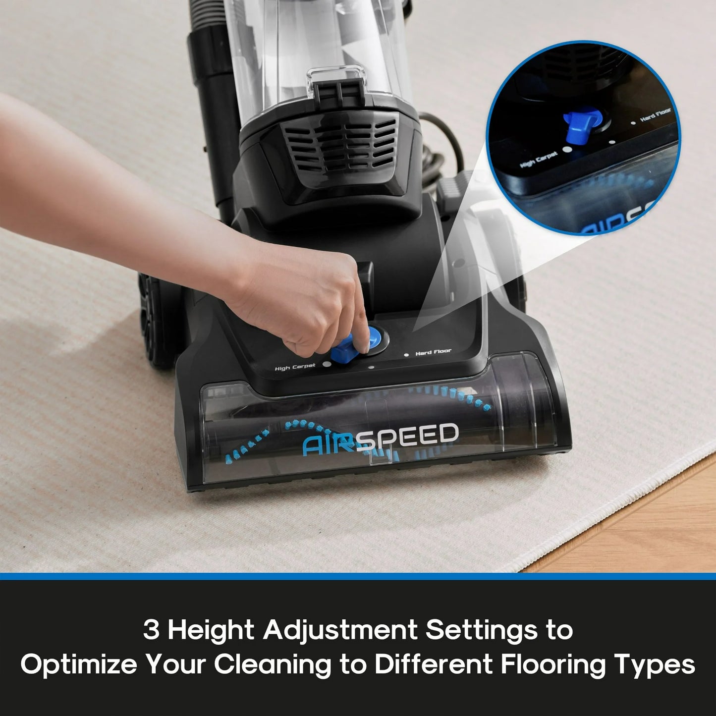 Eureka Airspeed Plus Compact Upright Vacuum Cleaner Model NEU110