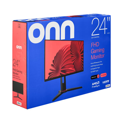 24-Inch Full HD (1920 x 1080) 180Hz 1ms FreeSync Gaming Monitor with HDMI and DisplayPort Cables, Black