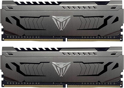 Patriot Memory Viper Steel DDR4 8GB (1 X 8GB) 3600Mhz Single W/Gunmetal Grey Heatshield - PVS48G360C8
