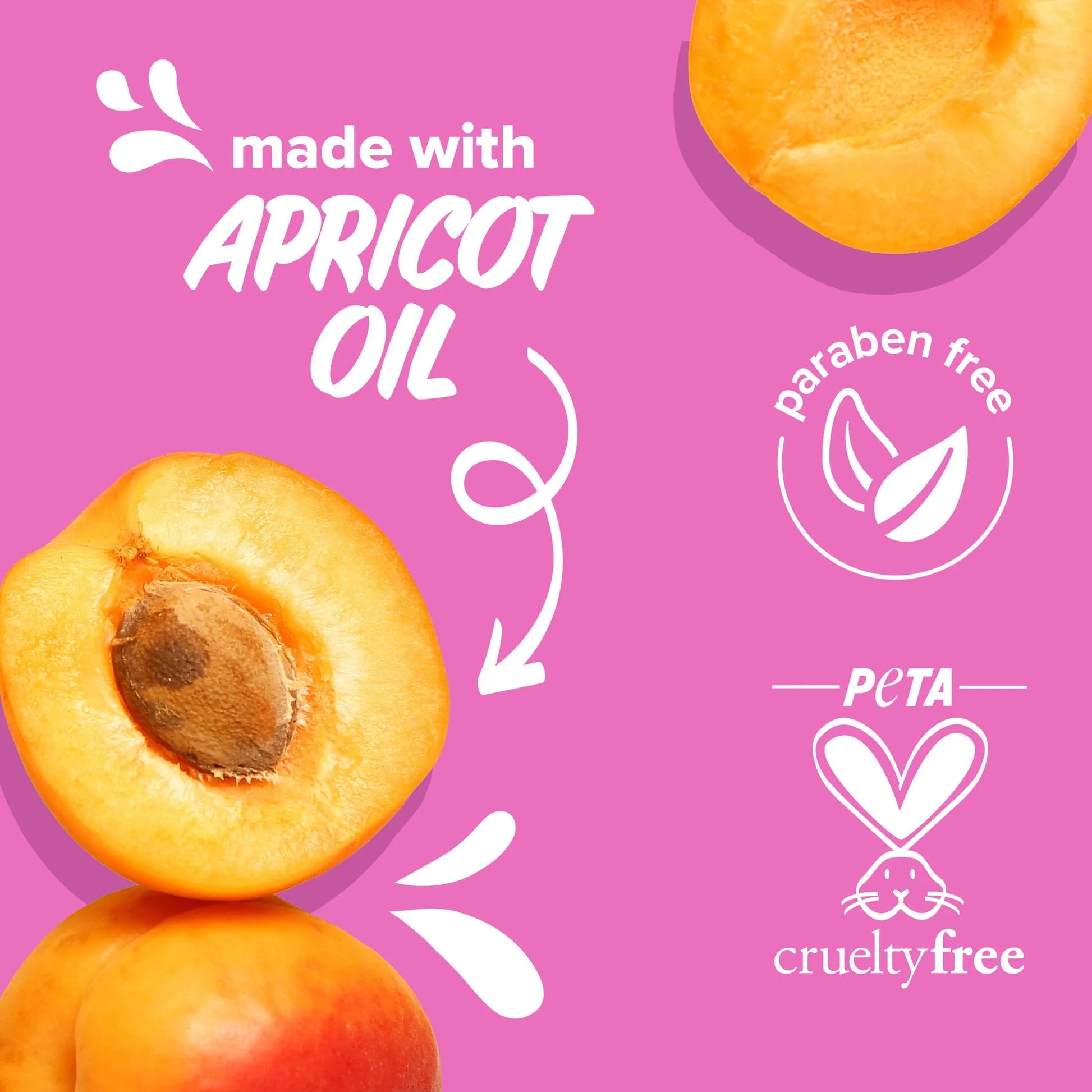 Total Miracle Dual Pack: Apricot & Macadamia Oil Paraben-Free Shampoo and Conditioner