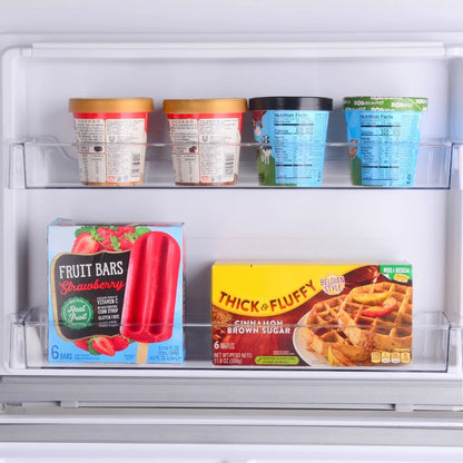 33-Inch 20.4 Cu. Ft. ENERGY STAR® Standard Refrigerator/Freezer with Icemaker in Stainless Steel