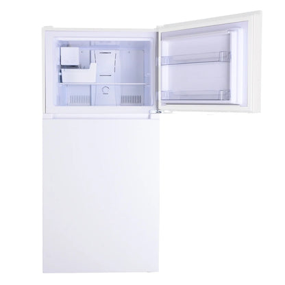 04671332 White Freezer with Ice Maker