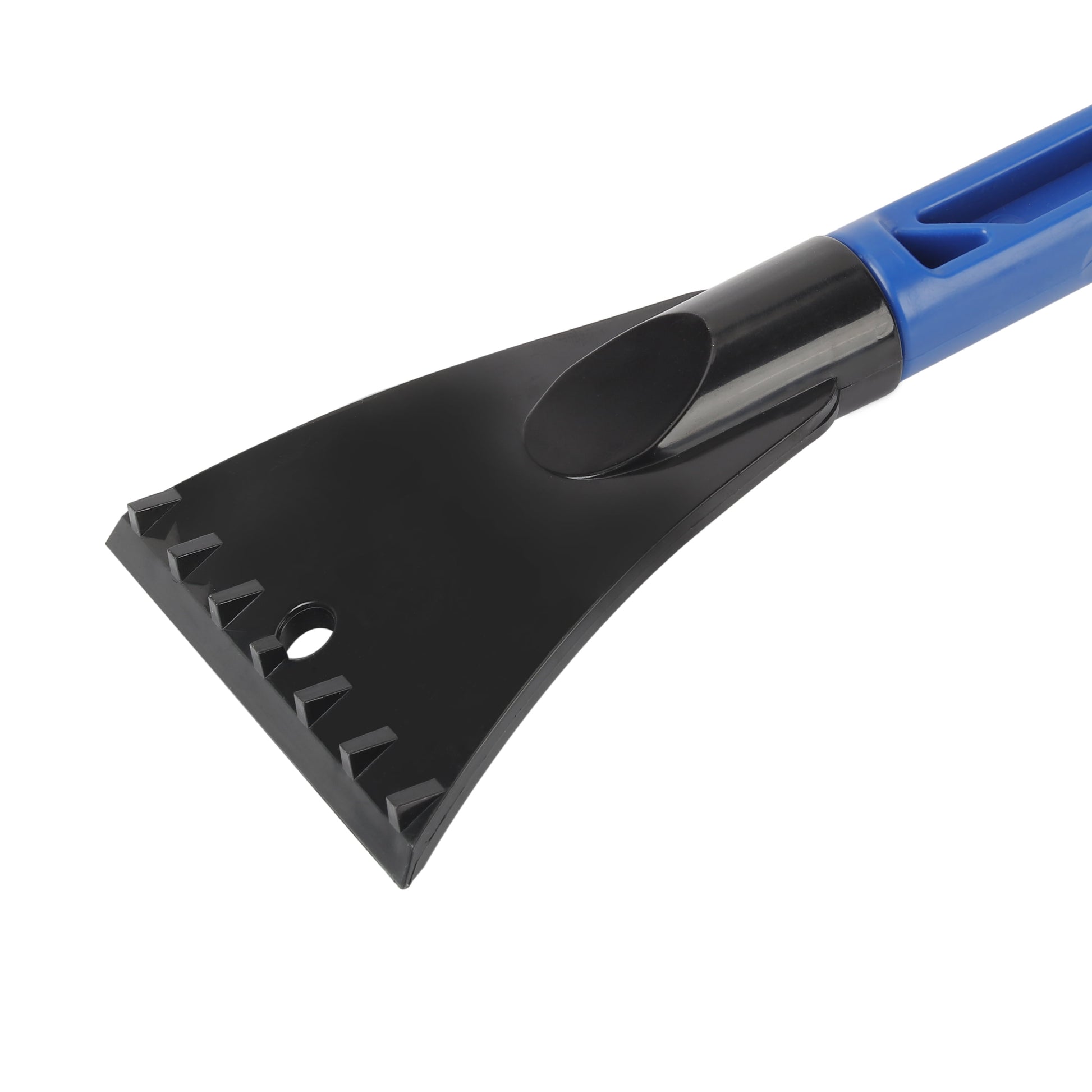 24-Inch Snow Brush and Ice Scraper, Blue, Single Unit for Automotive Use