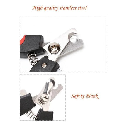 Professional Pet Nail Clippers for Dogs and Cats - Pet Grooming Supplies for Claw Care