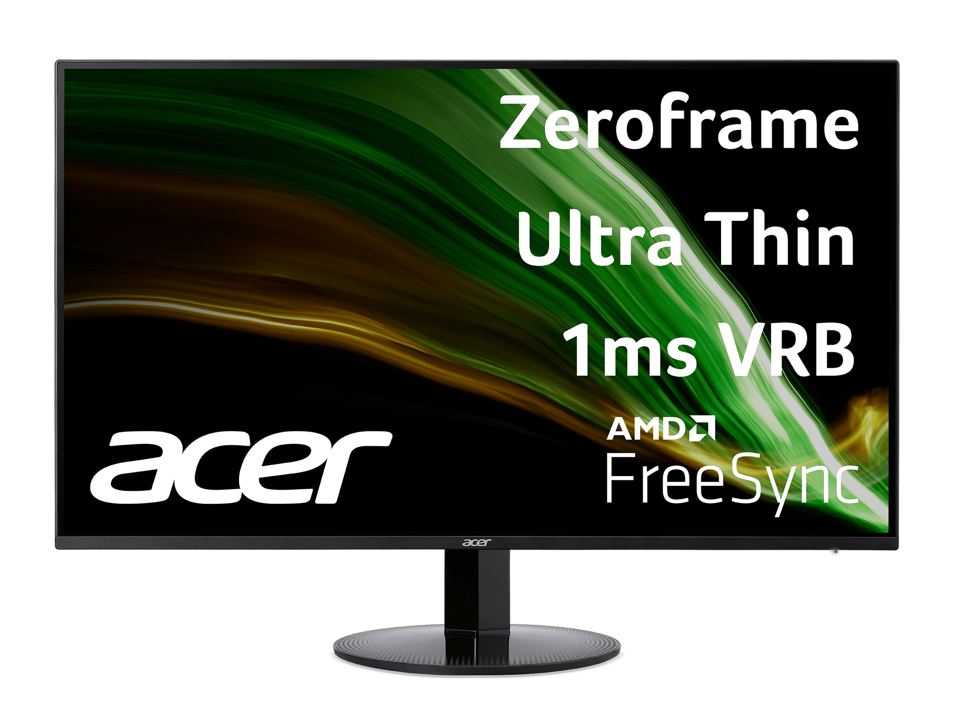 SA243Y G0Bi 23.8" Full HD Ultra-Thin IPS Zero Frame Monitor with Adaptive-Sync, 120Hz Refresh Rate, 1ms Response Time, and 99% sRGB Coverage (HDMI 1.4 & VGA Ports)