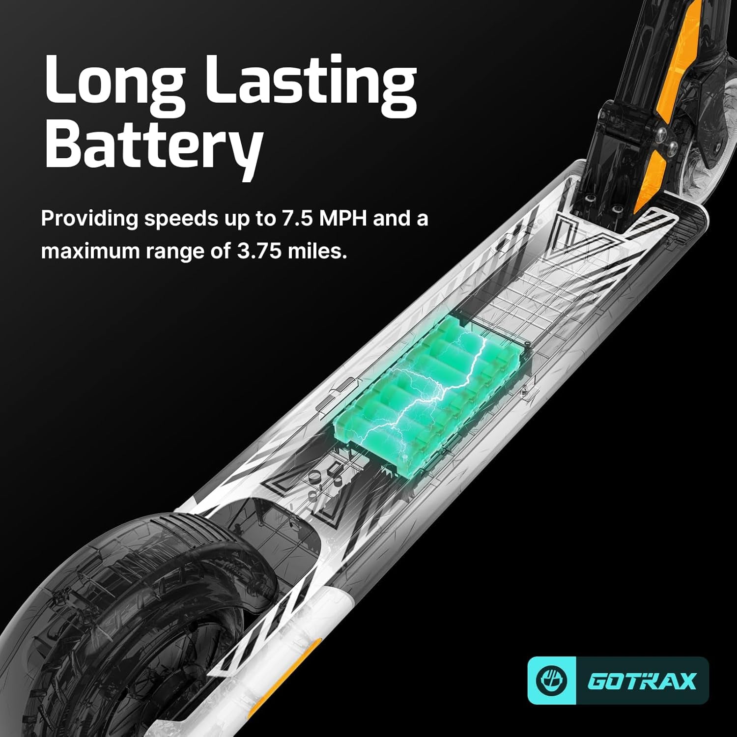 Gotrax GKS Series Electric Scooter for Children Aged 6-12, Maximum Speed of 7.5 MPH and Range of 3.75-4 Miles, 150W Motor, 6-Inch Wheels, User-Friendly Thumb Throttle, Durable All-Metal Frame Supports Up to 121 Pounds for Boys and Girls