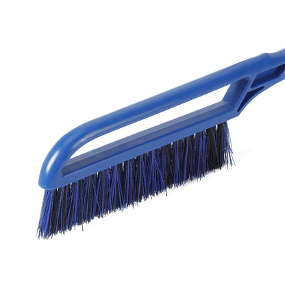 24-Inch Snow Brush and Ice Scraper, Blue, Single Unit for Automotive Use