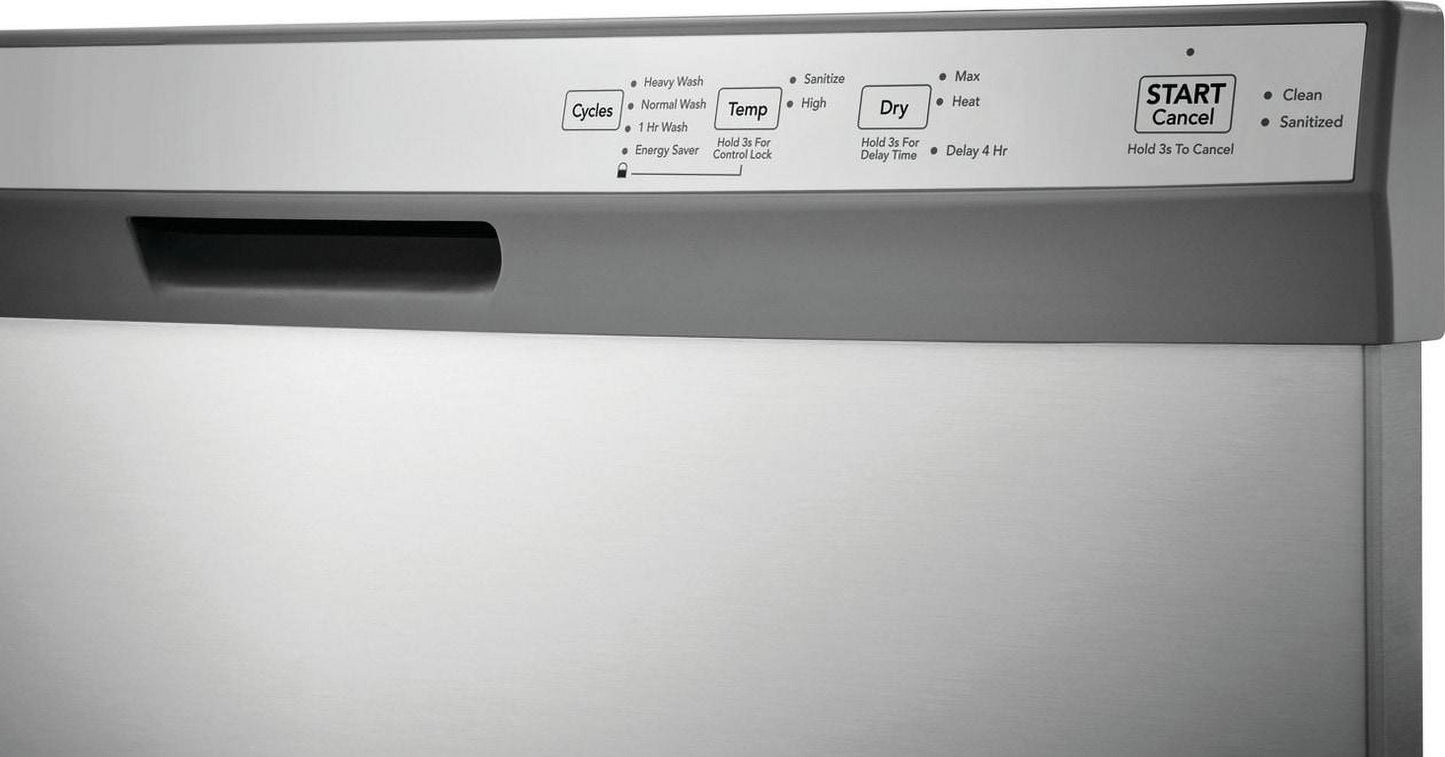 24-Inch Front Control Dishwasher in Stainless Steel, Model FDPC4314AS