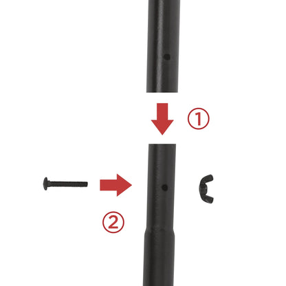 20-Inch Snow Shovel and Pusher with Durable Wear Strip