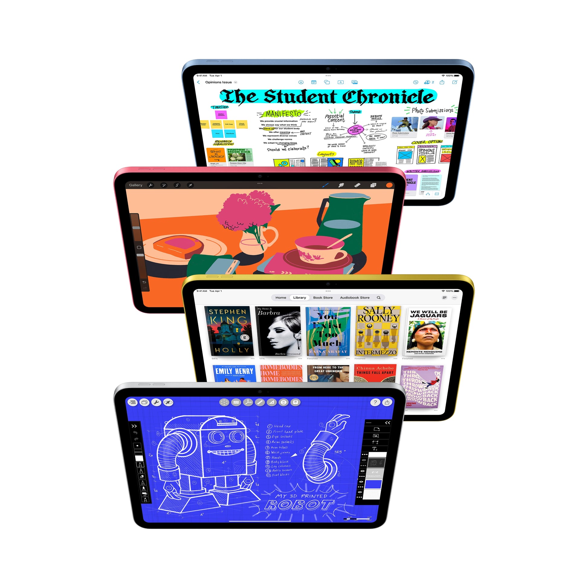 2025  iPad 11-Inch A16 Wi-Fi 128GB - Silver