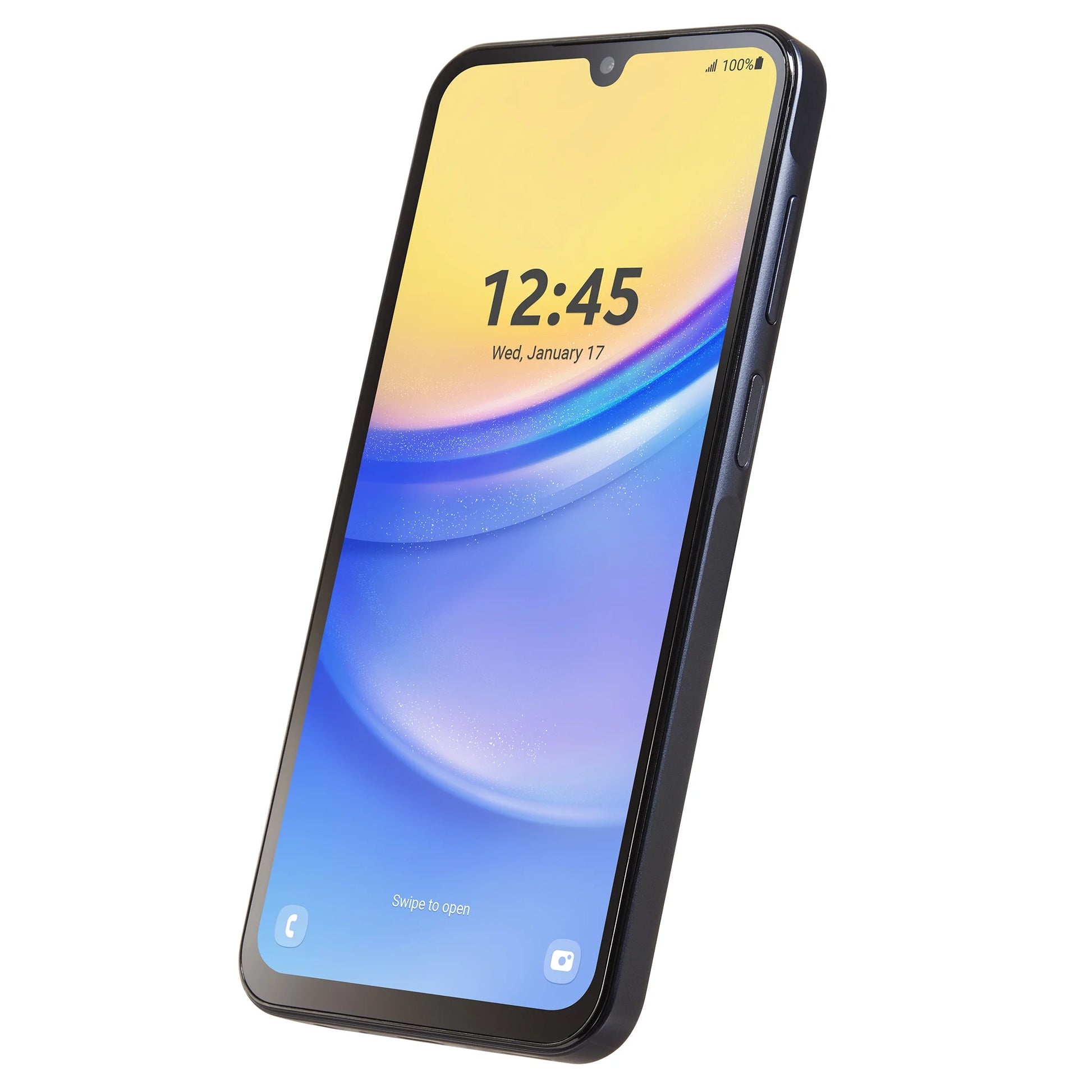 Galaxy A15 Prepaid Smartphone, 64GB, 5G, Black - Locked to