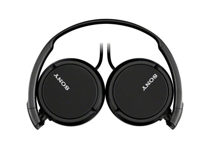 MDR-ZX110 Wired On-Ear Headphones in Black