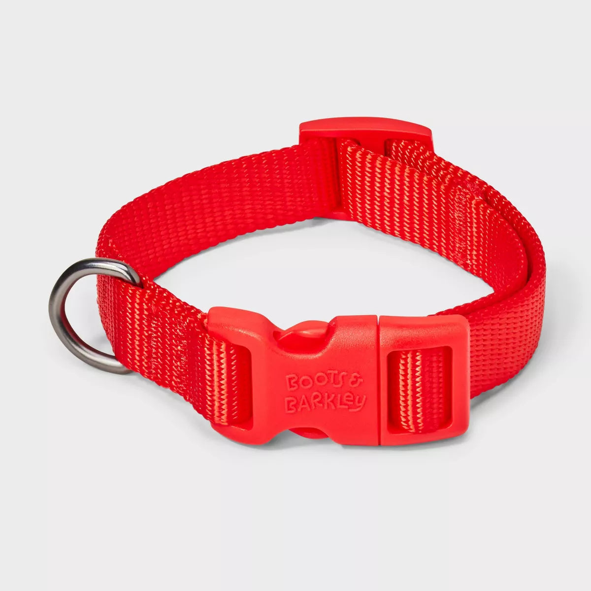 Basic Adjustable Dog Collar with Matching Buckle - Boots & Barkley