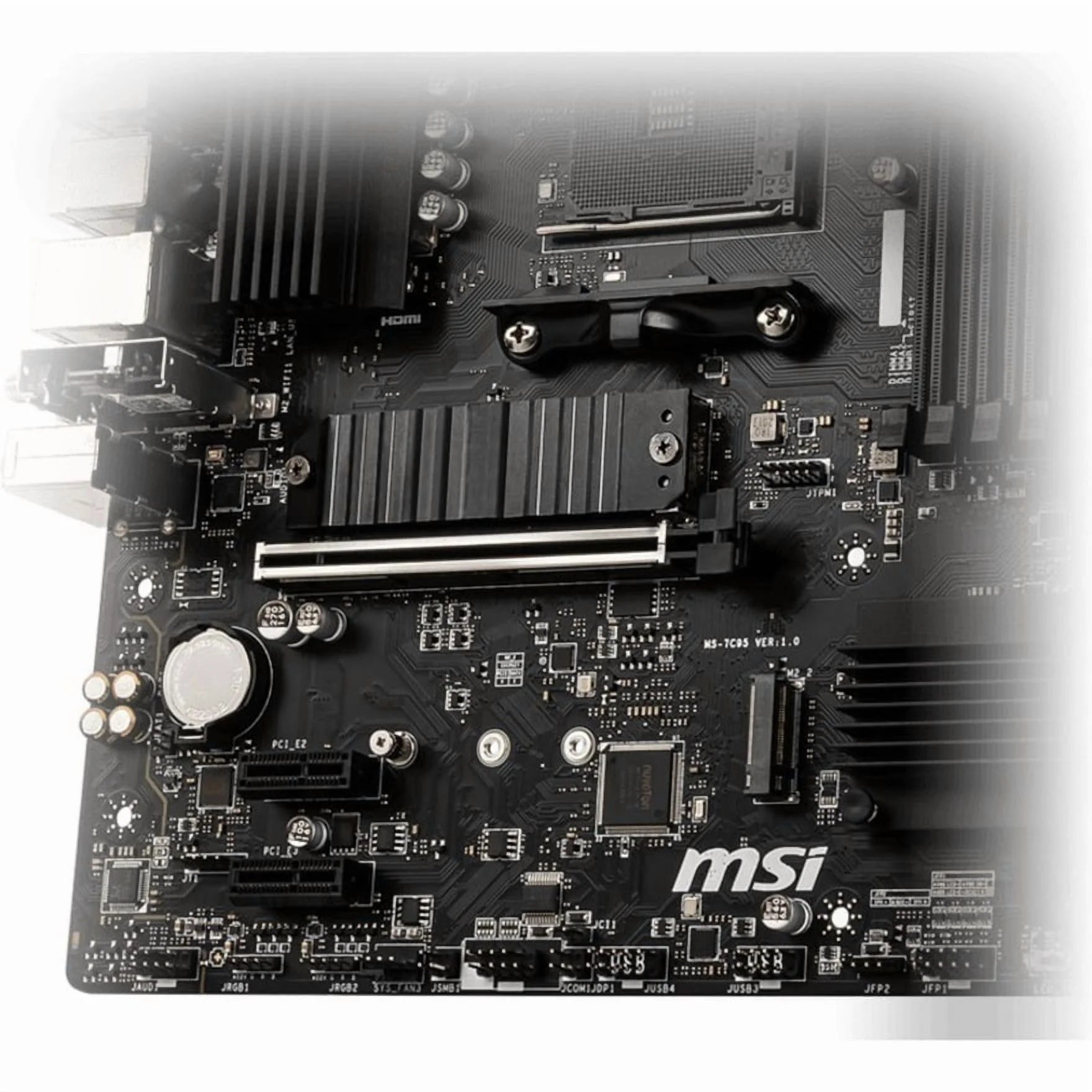 MSI B550M PRO-VDH WIFI Desktop Motherboard - AMD Chipset - Socket AM4 - Micro ATX (244357)