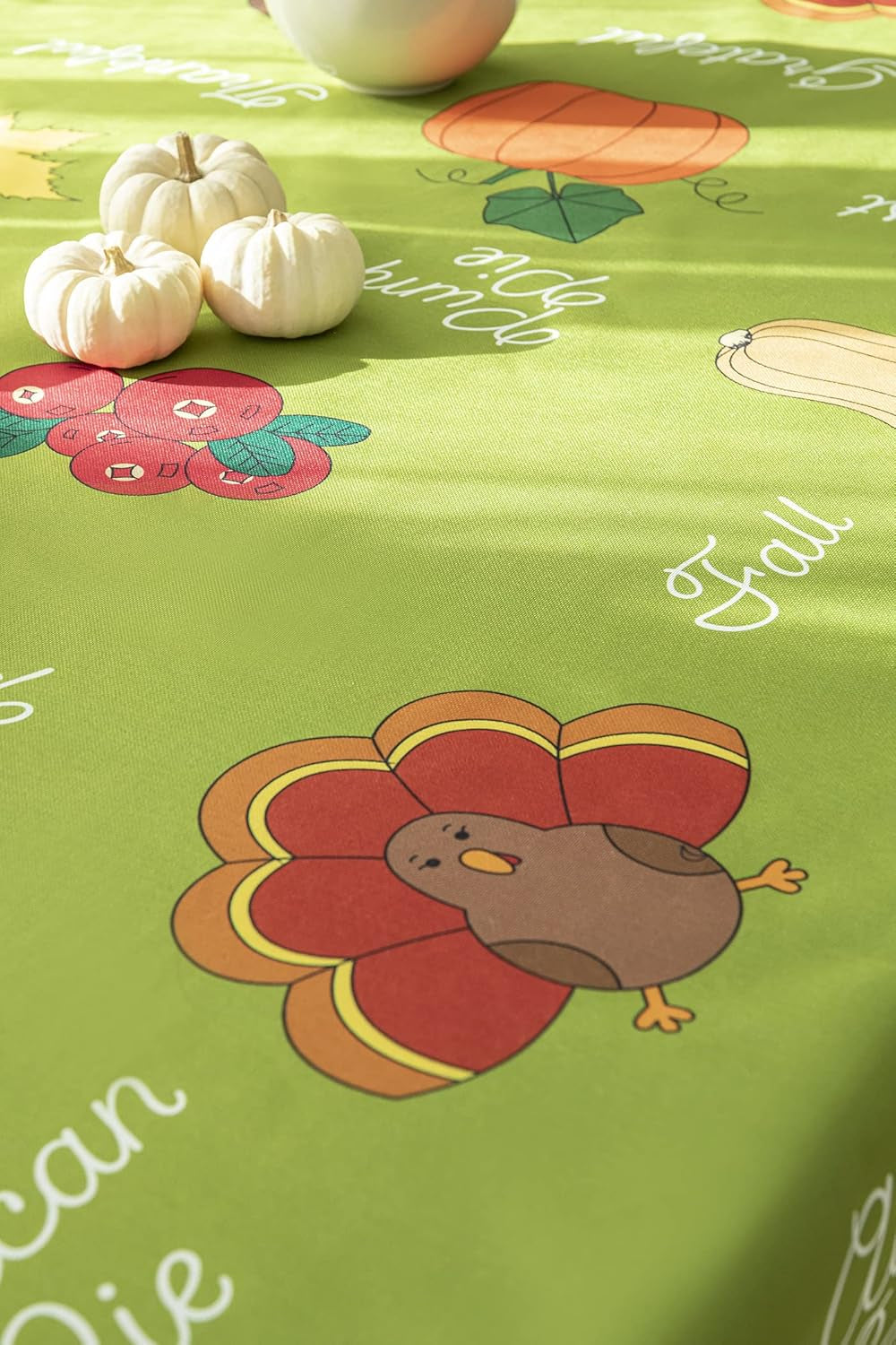 Thanksgiving Tablecloth - 59" x 86" - Christmas.Uk