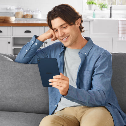 8-Inch Tablet, 32GB Storage, 2024 Model - Indigo