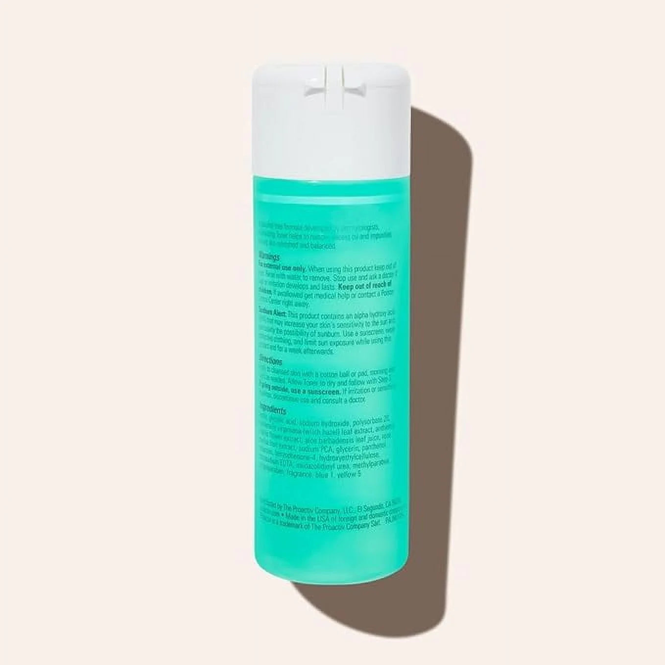 Solution Revitalizing Toner - Alcohol-Free Formula with Pore-Tightening Glycolic Acid and Witch Hazel, 60-Day Supply, 4 Fl Oz