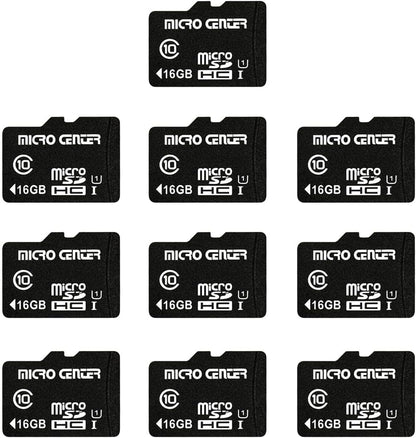 Micro Center 32GB Class 10 Microsdhc Flash Memory Card with Adapter for Mobile Device Storage Phone, Tablet, Drone & Full HD Video Recording - 80Mb/S UHS-I, C10, U1 (5 Pack)