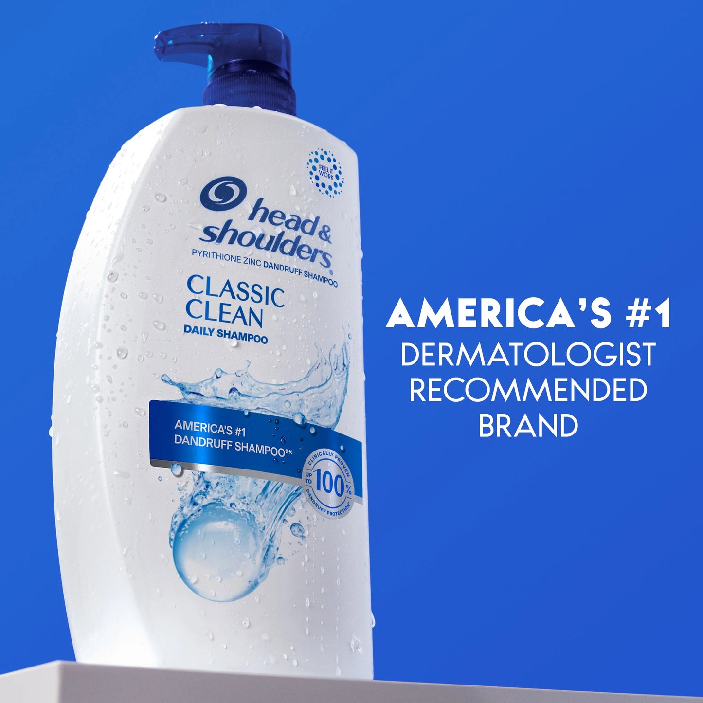 Classic Clean Dandruff Shampoo, 28.2 Fl Oz