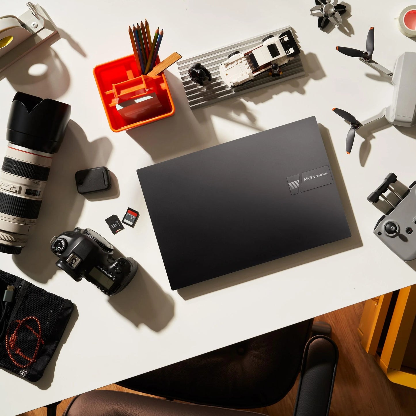 Vivobook 16" WUXGA Laptop with Intel Core i7-1355U, 16GB RAM, and 512GB SSD in Black