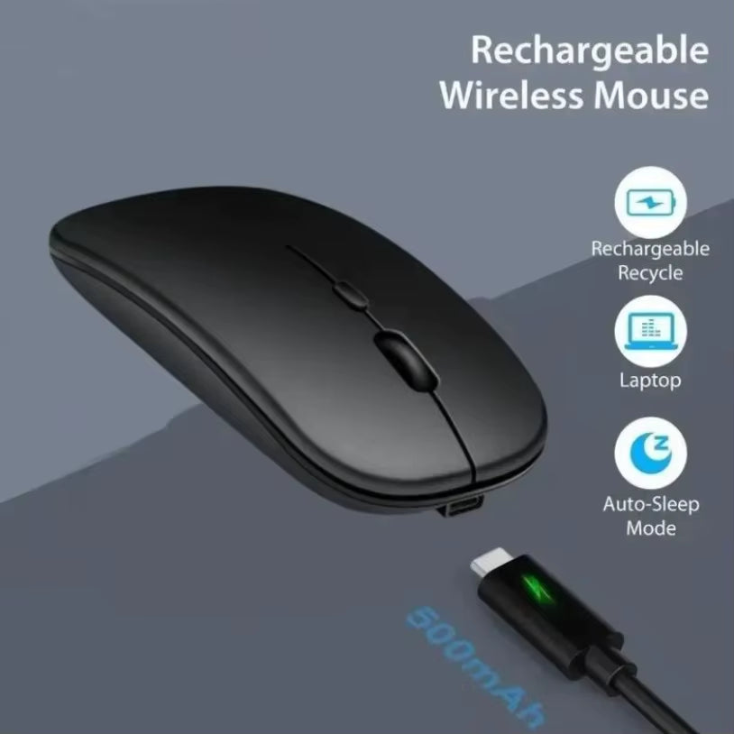 Rechargeable Wireless Gaming Mouse Portable Ergonomic Quiet and Magical Suitable for Portable Computers Tablets IPAD Phone