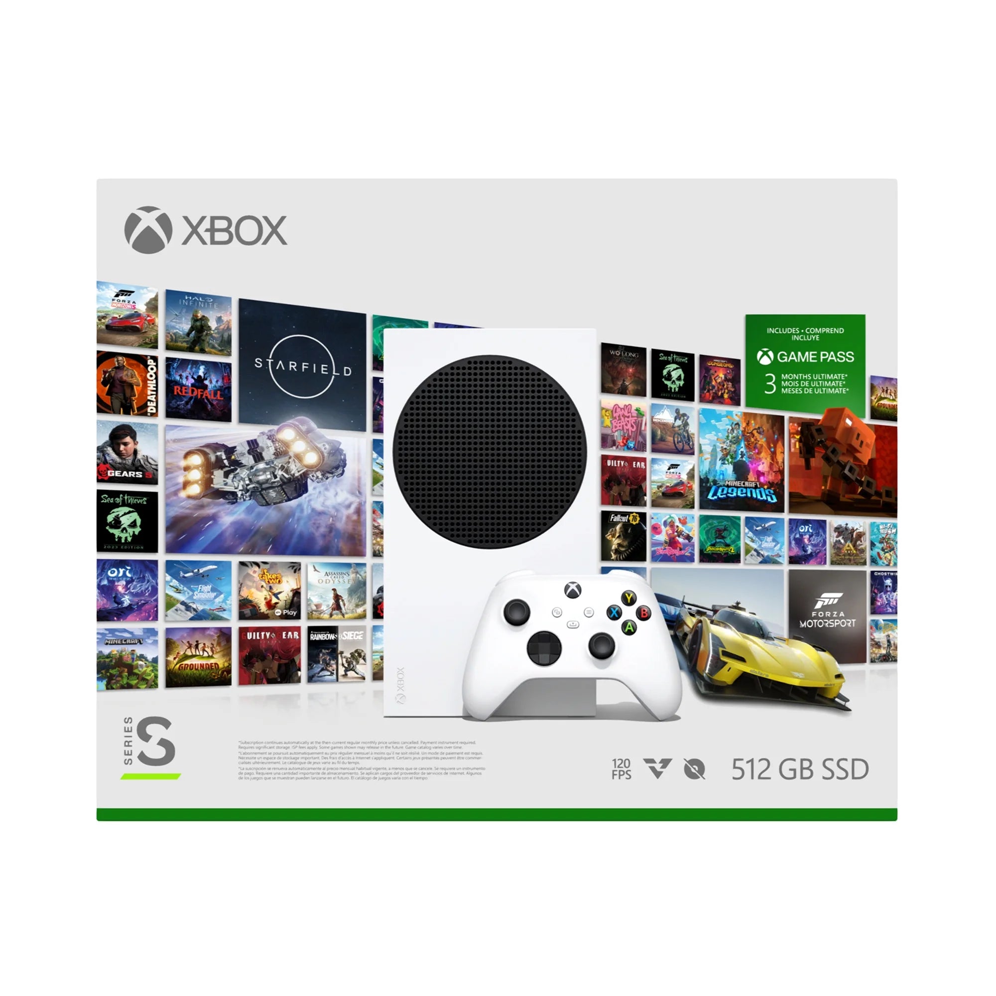 Xbox Series S Starter Bundle Including 3 Months of Game Pass Ultimate