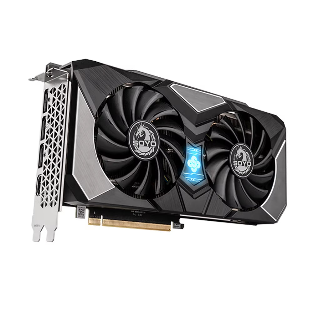 SOYO Full New Graphics Card 1660Super 2060 3060 3070Ti 3080Ti GDDR6/GDDR6X 8G 12G Cards Gaming Video Card NVIDIA Computer GPU