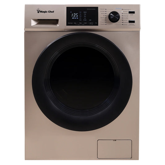2.7 Cu. Ft. 120-Volt Gold All-in-One Ventless Electric Washer-Dryer Combo