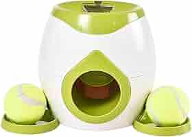 Automatic Dog Ball Launcher Interactive Treat Machine