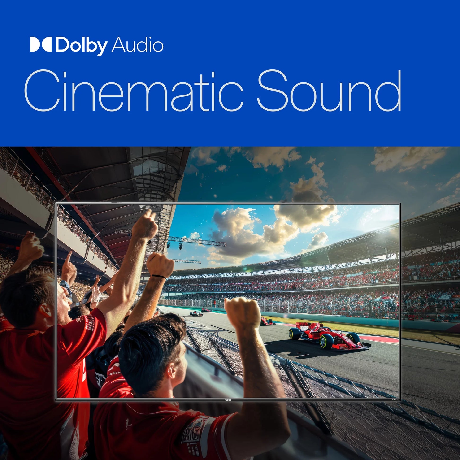 65” Class 4K UHD (2160P) LED Roku Smart Television HDR (100012587)