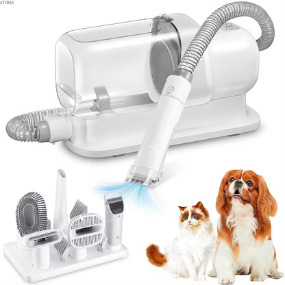Professional Dog Grooming Vacuum and Pet Grooming Kit with 2.3L Capacity Hair Collection System
