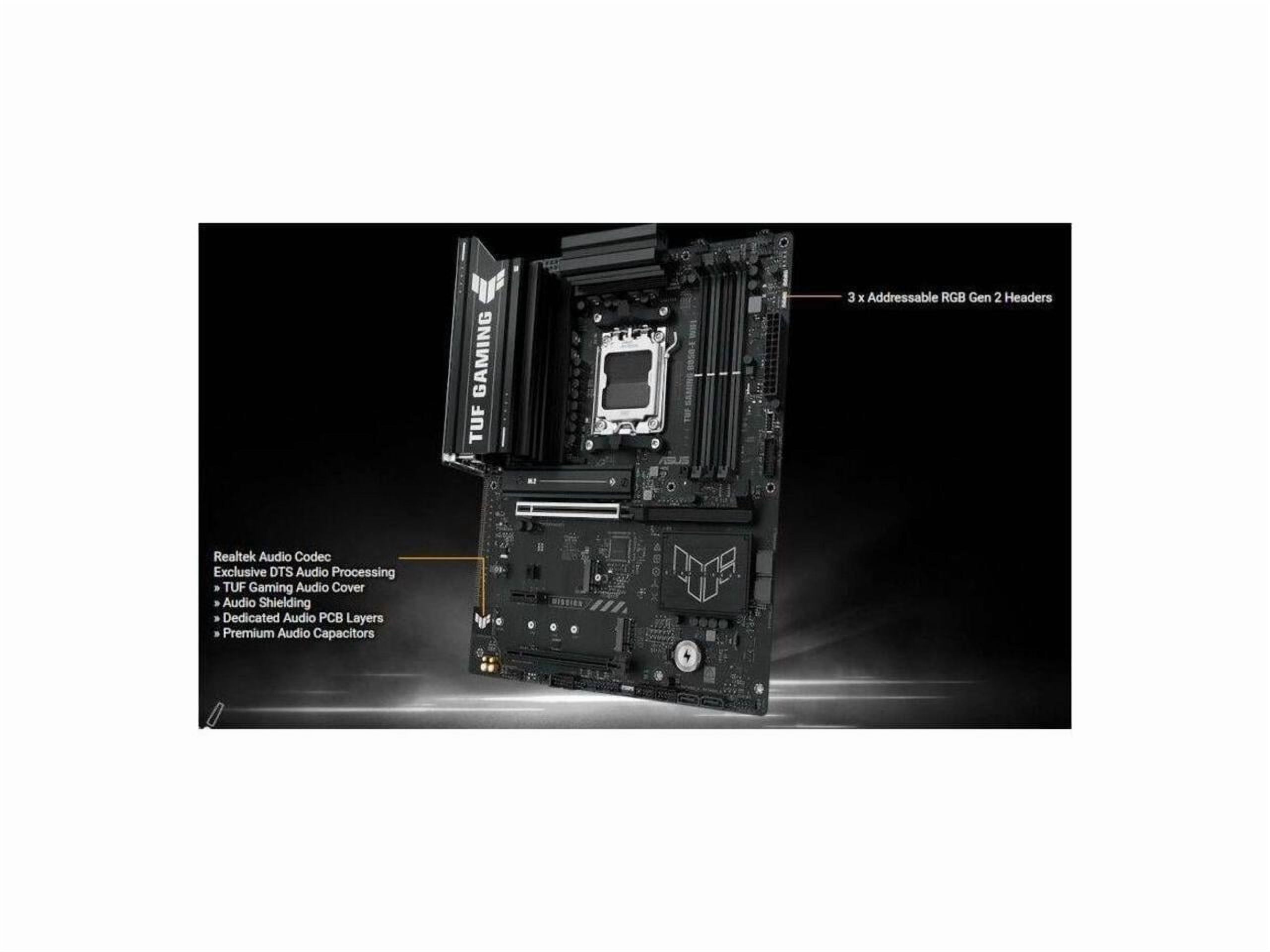TUF GAMING B850-E WIFI Gaming Desktop Motherboard - AMD B850 Chipset - Socket AM5 - ATX (Tufgamingb850-Ewifi)