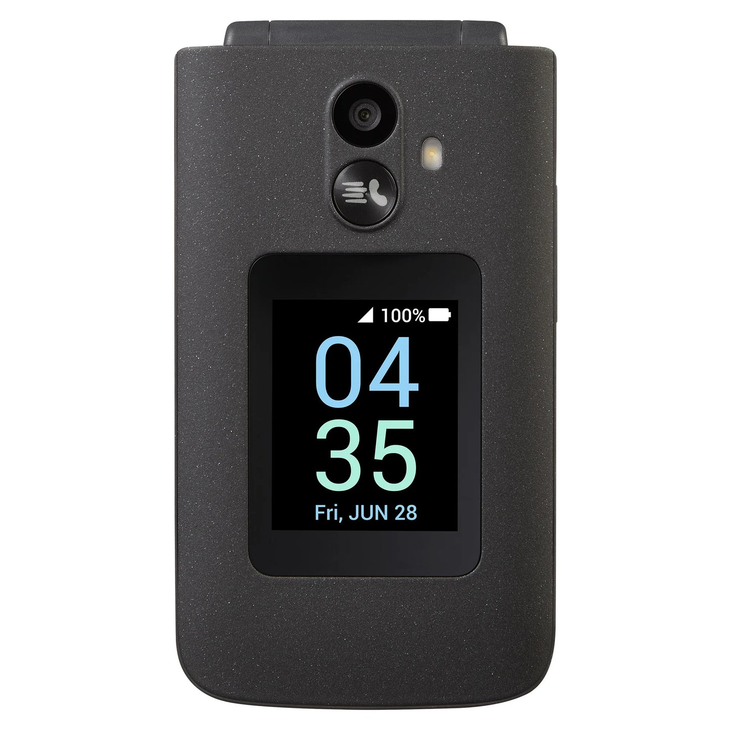 Tracfone  Flip 3 Prepaid Feature Phone with 16GB Storage in Gray (Locked to Tracfone)