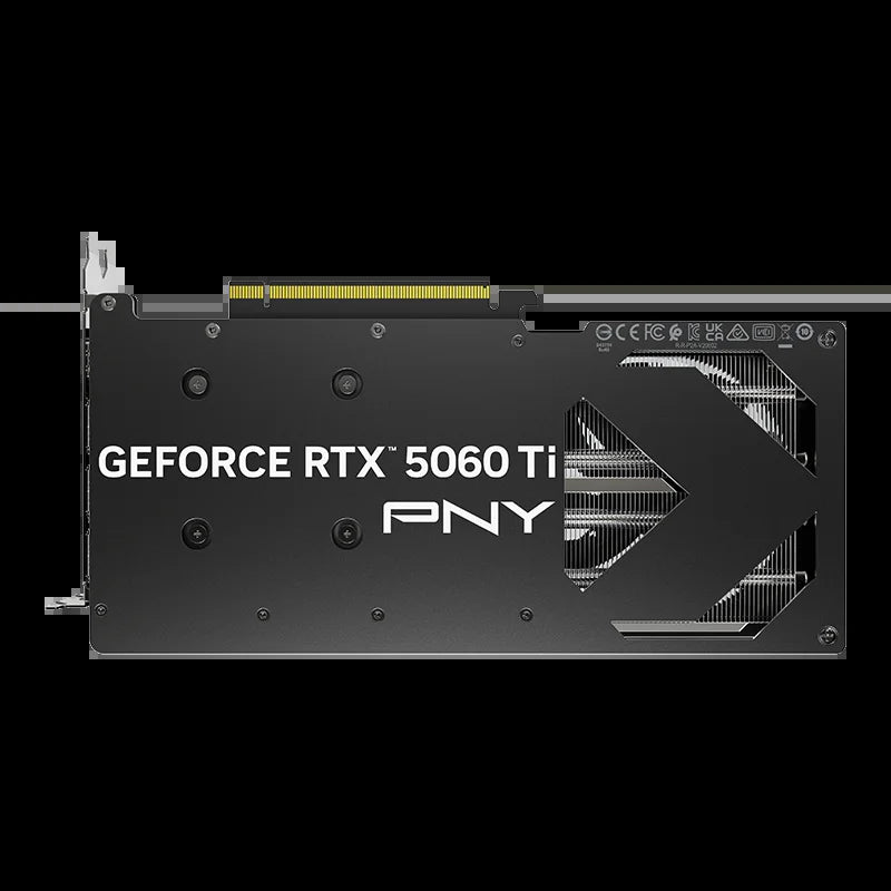 NVIDIA GeForce RTX 5060 Ti OC Dual Fan Graphics Card, 16GB GDDR7, SFF-Ready, 2-Slot