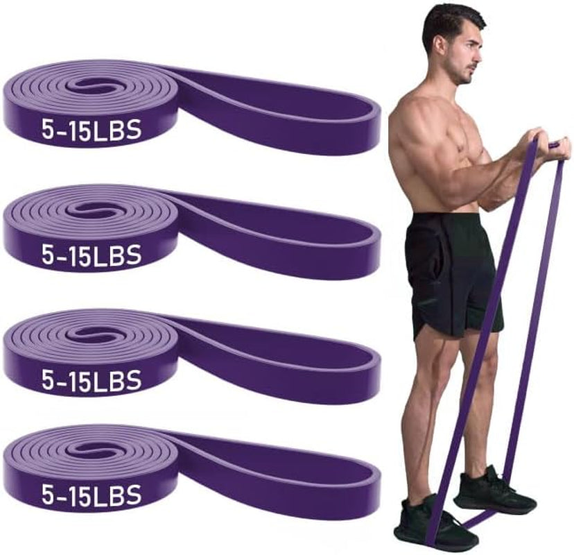 Professional Resistance and Pull-Up Bands for Strength Training, Body Stretching, and Physical Therapy for Men and Women