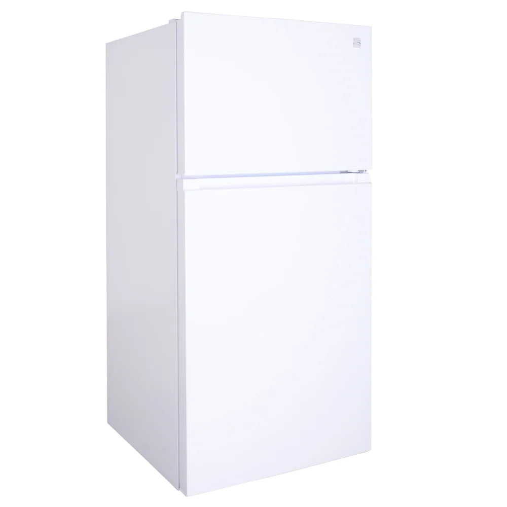 04671332 White Freezer with Ice Maker