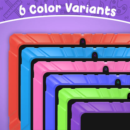 7" Kids Tablet, 2025 Model, Ages 3-7,  Academy Preloaded, Kid-Proof Case, Android Tablet, Parental Controls, 32GB – Purple