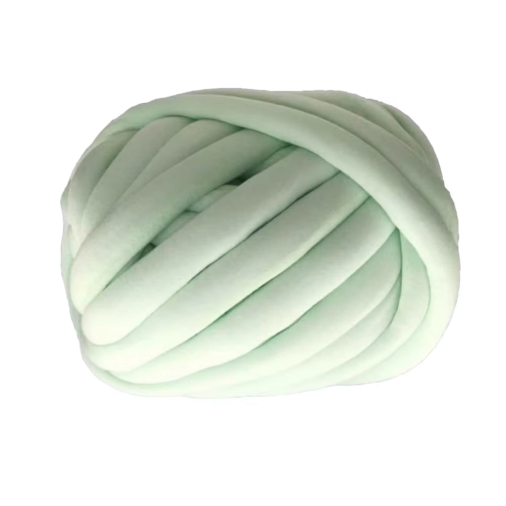 Washable Super Chunky Hand Knitting Yarn - Cotton Tube Yarn, Merino Wool Alternative, Pet Friendly, 250G