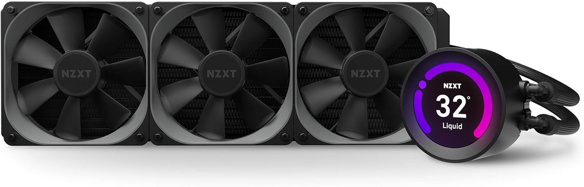 NZXT Kraken Z73 Black - Liquid Cooler with LCD Display