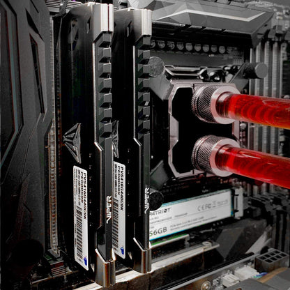 Patriot Memory Viper Steel DDR4 8GB (1 X 8GB) 3600Mhz Single W/Gunmetal Grey Heatshield - PVS48G360C8