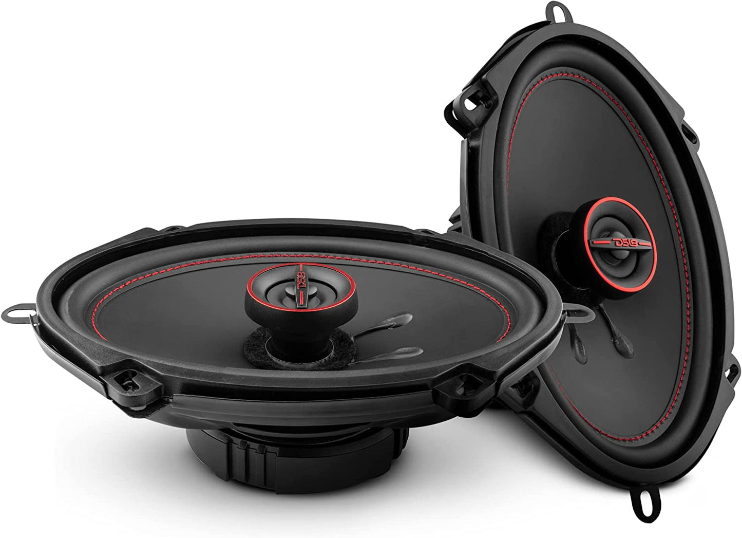 DS18 GEN-X6.5C Component Set - 6.5", 2-Way, 150W Max, 50W RMS, Black Paper Cone, Tetorn Dome Tweeters, 4 Ohms - Clarity Unparalled by Other Speakers in Their Class (2 Speakers)