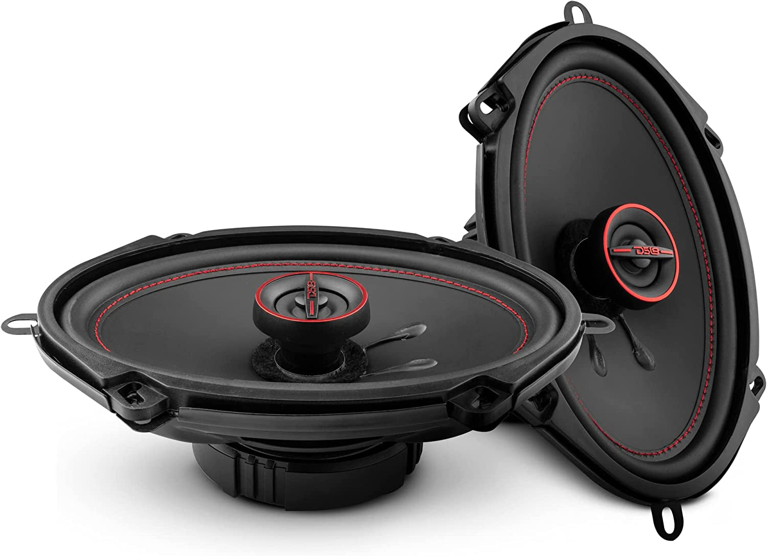 DS18 GEN-X6.5C Component Set - 6.5", 2-Way, 150W Max, 50W RMS, Black Paper Cone, Tetorn Dome Tweeters, 4 Ohms - Clarity Unparalled by Other Speakers in Their Class (2 Speakers)
