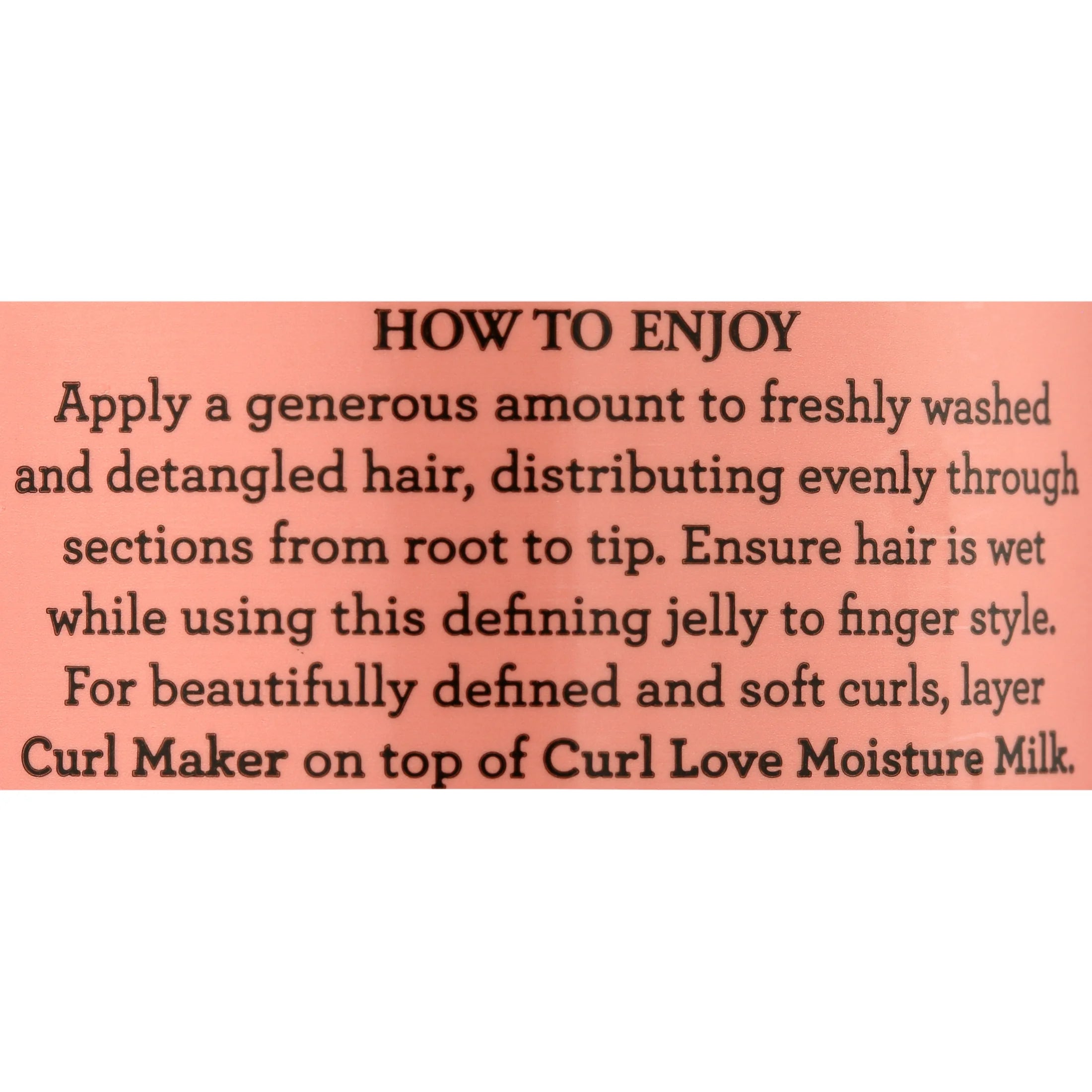 Camille Rose Curl Maker Define & Style Hair Styling Gel with Marshmallow Extract & Agave Leaf Extract, 12Oz