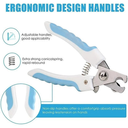 Professional Pet Nail Clippers for Dogs and Cats - Pet Grooming Supplies for Claw Care