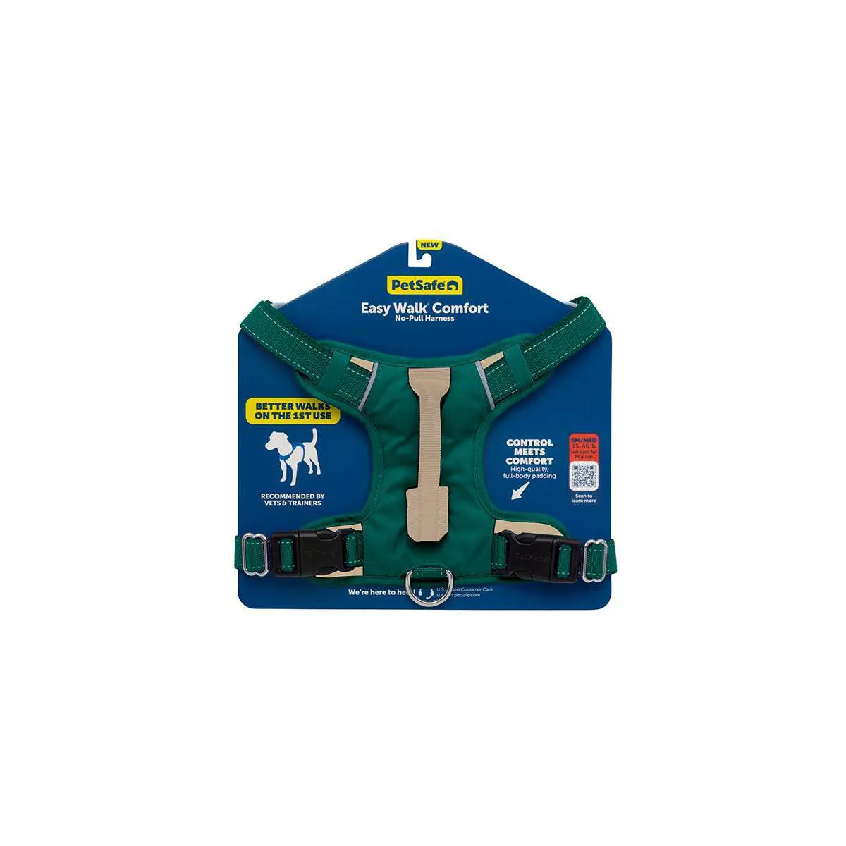 Petsafe Comfort No Pull Adjustable Dog Harness - Green