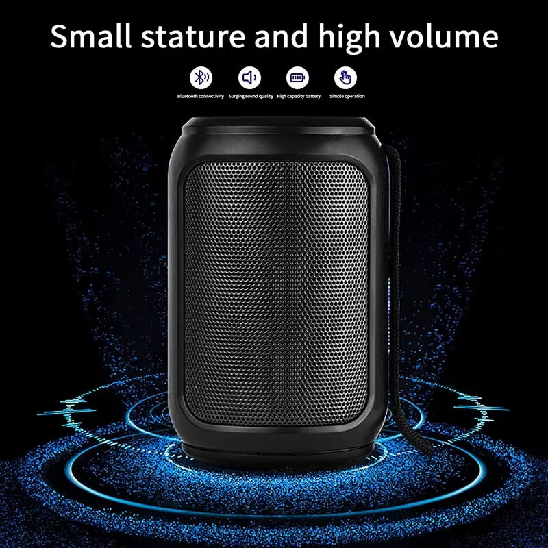 A3 Portable Bluetooth Speaker with Surround Subwoofer for Mobile Devices - Outdoor Wireless Connectivity