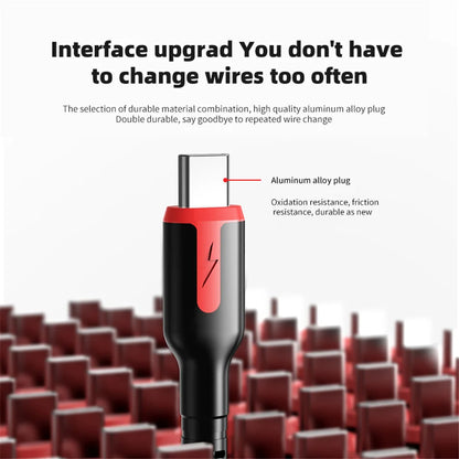 USLION 66W 5A 3-in-1 Fast Charging Cable for iPhone 14, Huawei, Micro USB, and Type C Devices